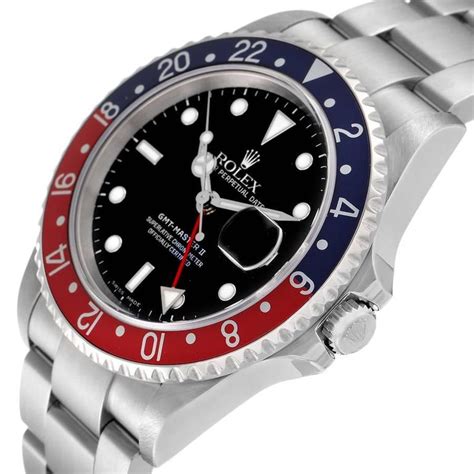rolex blau rot